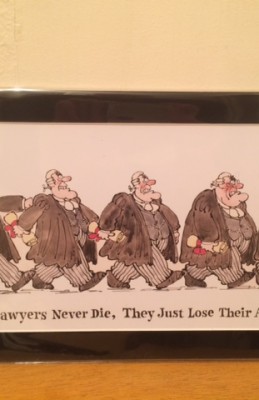 Old Lawyers Bookmark